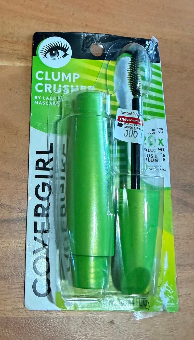 CoverGirl Clump Crusher LashBlast Mascara 805 Black 0.44 oz Open Package Unused